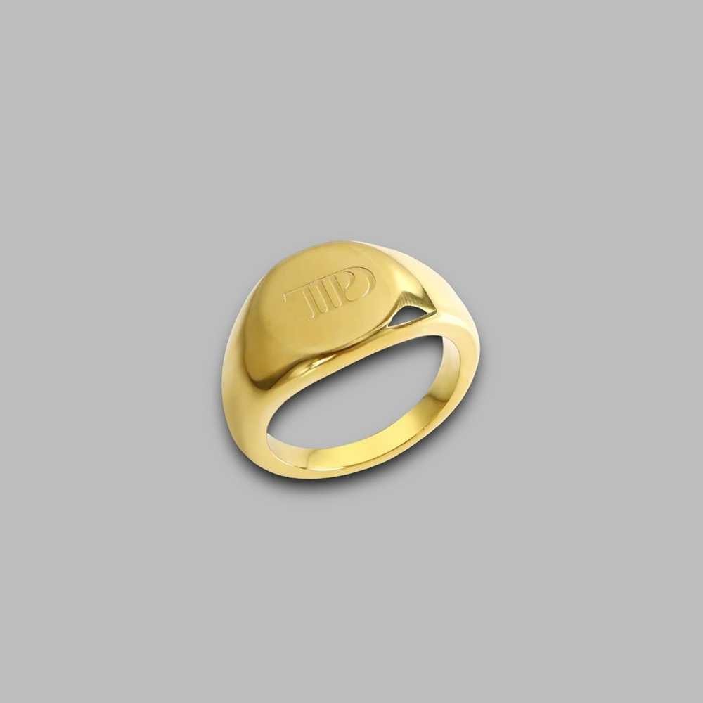 TAYLOR‎ SWIFT inspired TTPD Ring Torturted Poets Department Swiftie Gold NEW 🏰